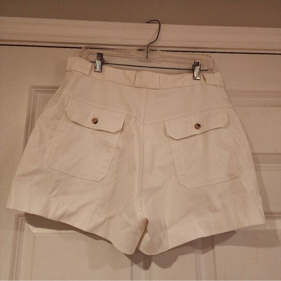 Woolrich vintage white high waist shorts Size 18 - Picture 3 of 3